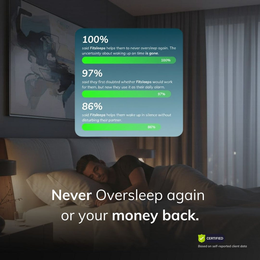 100% Wake-Up Alarm | Vibrating Peaceful Alarm