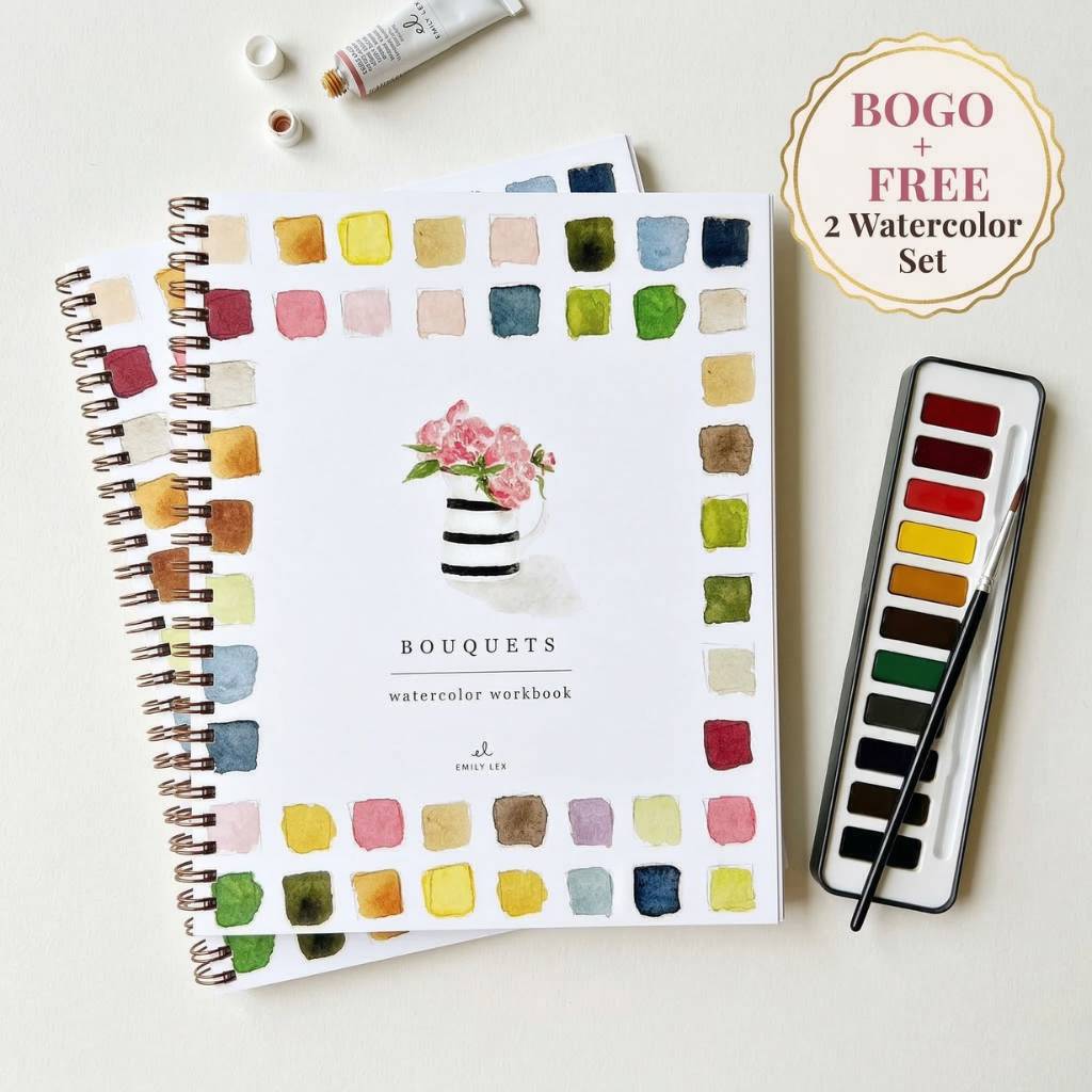 Aquarella™ | Unleash your creativity with our fun watercolor coloring book!