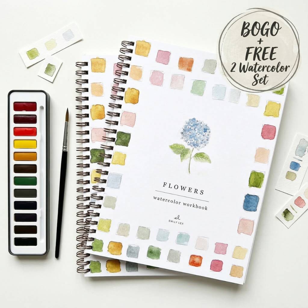 Aquarella™ | Unleash your creativity with our fun watercolor coloring book!