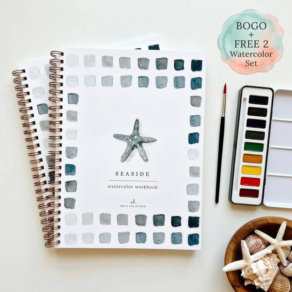 Aquarella™ | Unleash your creativity with our fun watercolor coloring book!