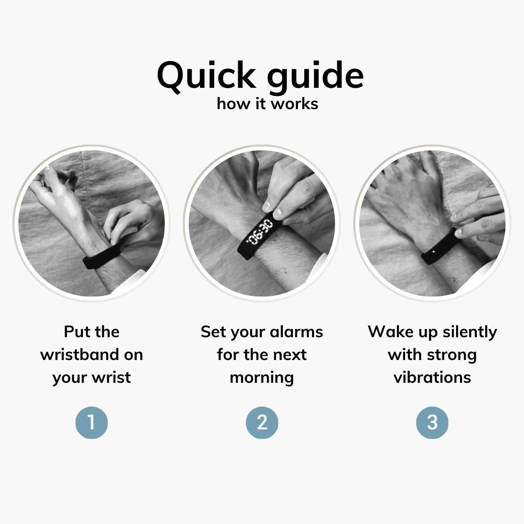 100% Wake-Up Alarm | Vibrating Peaceful Alarm