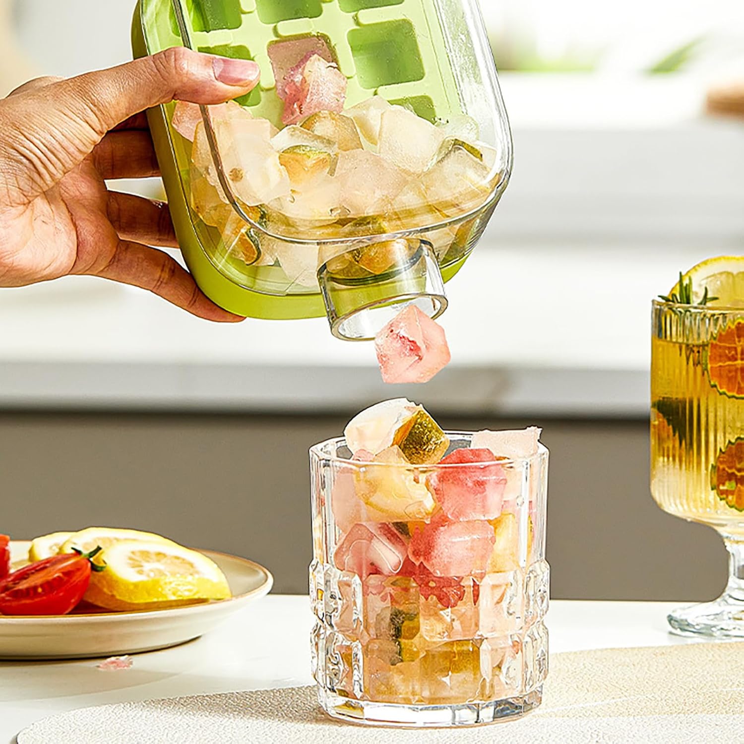 2-in-1 Ice Cube Bottle with Straw | Perfect For Summer | Buy 1 Get 1 FREE