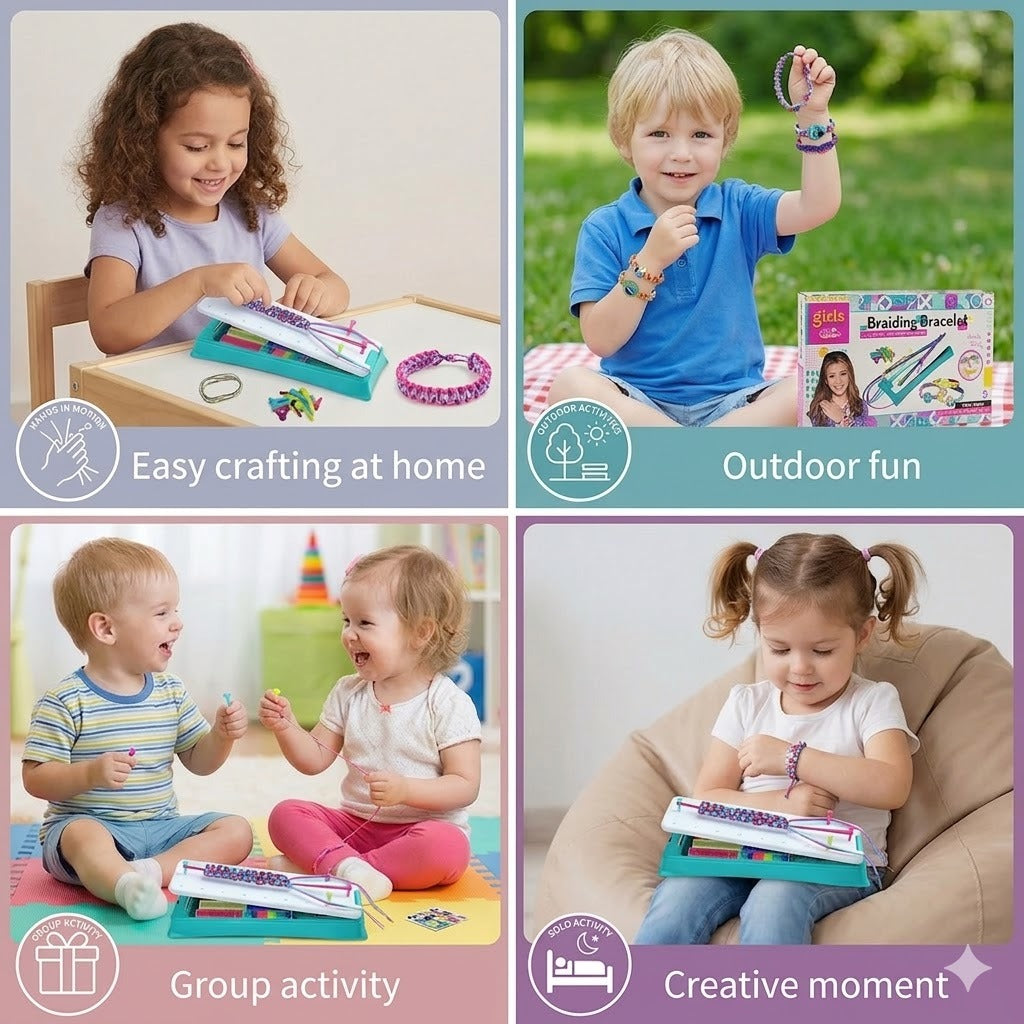 Creative Bracelet Weaving Set