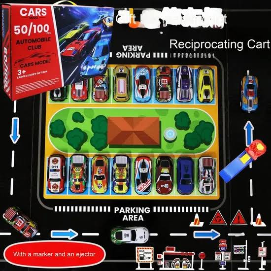 100 Car Model Play Set | Hot Wheel Cars Included