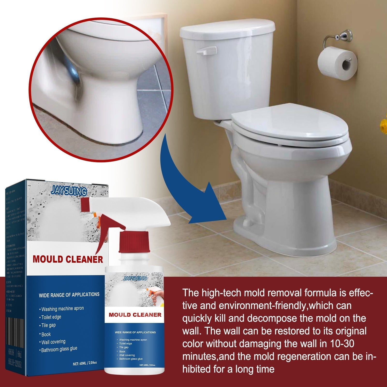 Cleaner Pro° AntiMold: Anti-Mold Cleaning Foam