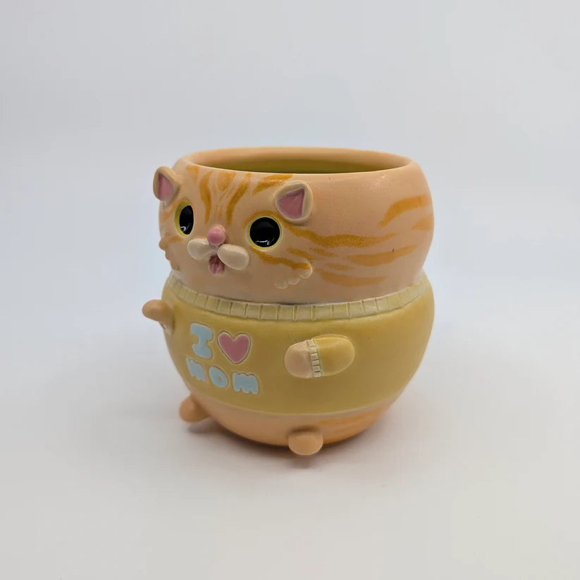 Cute Cat Mug - Set of 4