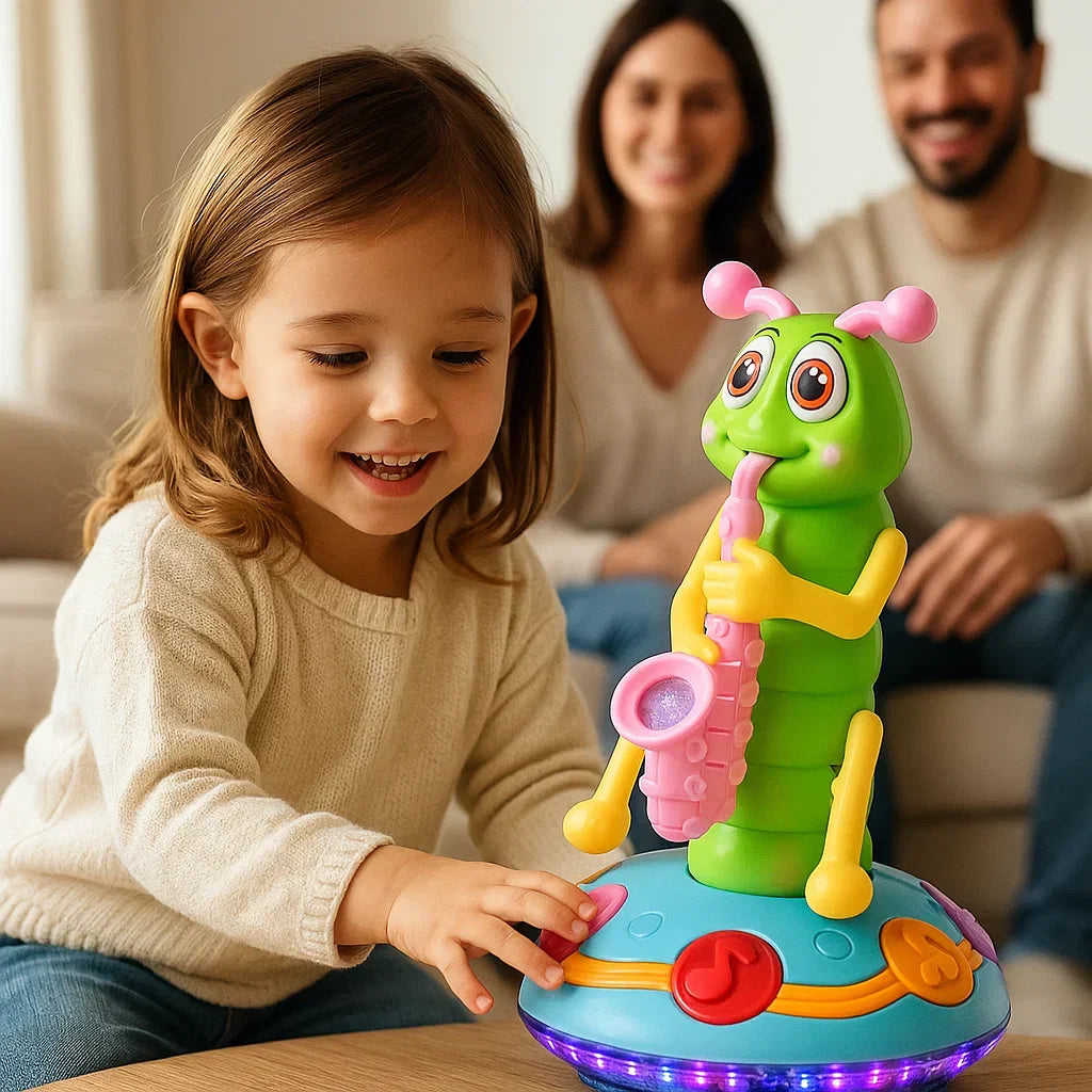 Caterpillar Toy For Kids | With Light & Sound
