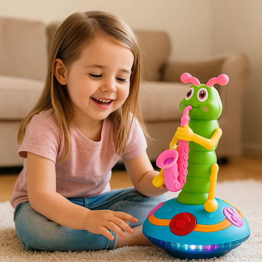 Caterpillar Toy For Kids | With Light & Sound